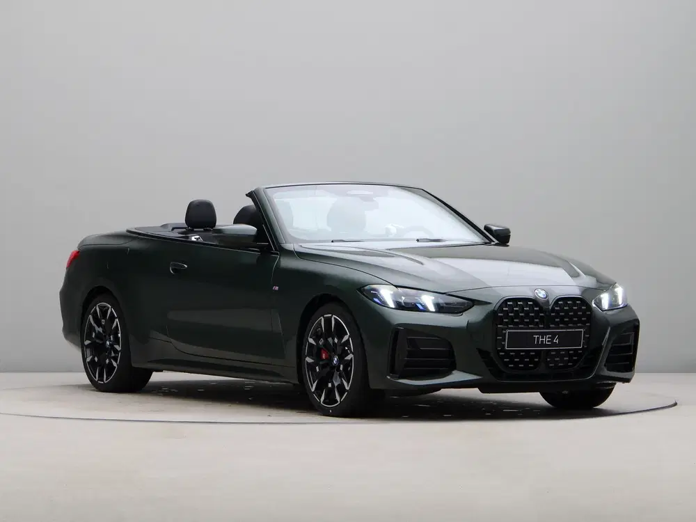 BMW 4-serie Cabrio 420i MALACHITE GREEN II METALLIC uit 2026, foto 9