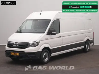 MAN TGE Automaat L4H3 Airco Carplay Camera Parkeer uit 2022