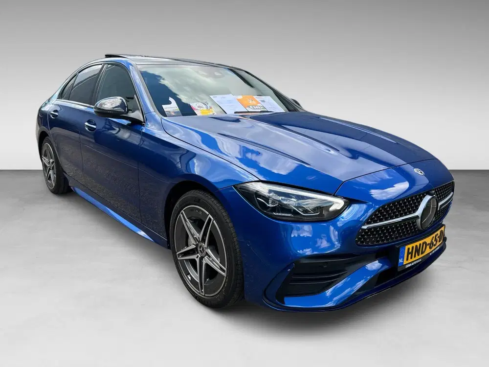 Mercedes-Benz C-Klasse 300 e AMG BLACK-LINE 313PK SOH-TEST uit 2022, foto 8