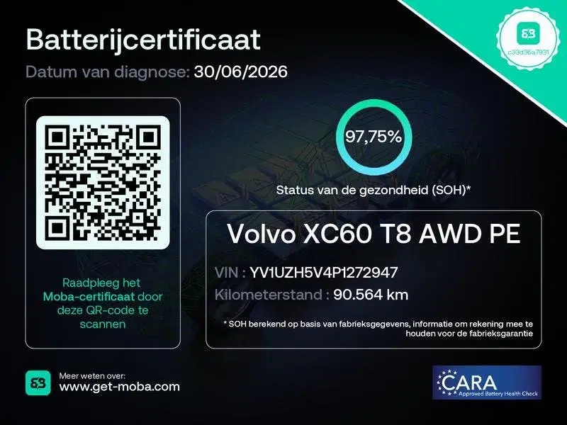 Volvo XC60 2.0 T8 Plug-in-hybrid AWD Polestar Enginee uit 2022, foto 9