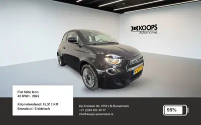 Fiat 500e SOH 95% uit 2022