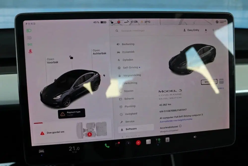 Tesla Model 3 Long Range AWD 75kWh 90% SOH l NL Auto l F uit 2020, foto 14