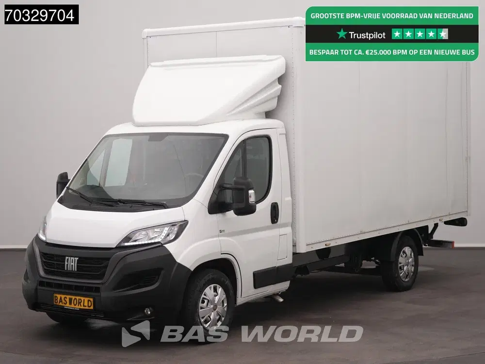 Fiat Ducato 140pk Laadklep Zijdeur Bakwagen LED Airco uit 2023