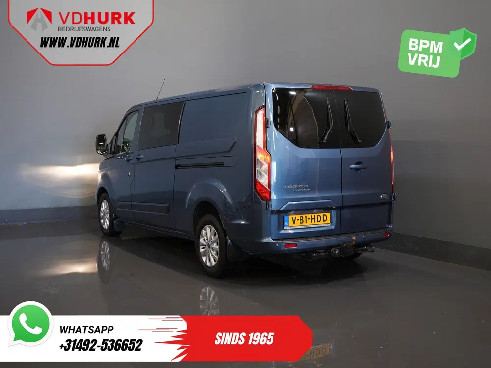Ford Transit Custom 2.0 TDCI 170 pk Aut. L2 DC Dubbel Cabine uit 2023, foto 2