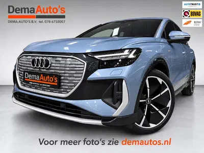 Audi Q4 e-tron 50 quattro 21" 3X S-LINE LEDER+ M-S uit 2023