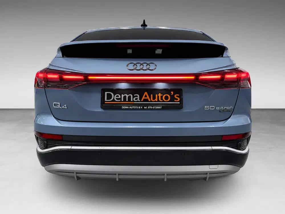 Audi Q4 e-tron 50 quattro 21" 3X S-LINE LEDER+ M-S uit 2023, foto 3