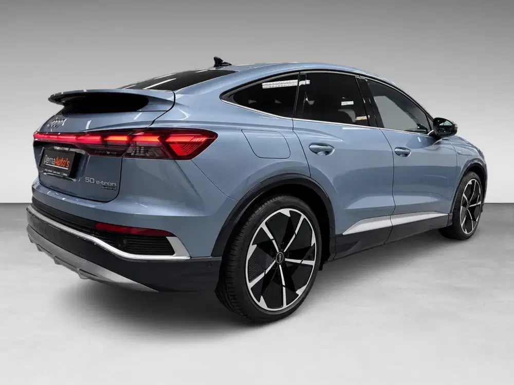 Audi Q4 e-tron 50 quattro 21" 3X S-LINE LEDER+ M-S uit 2023, foto 4