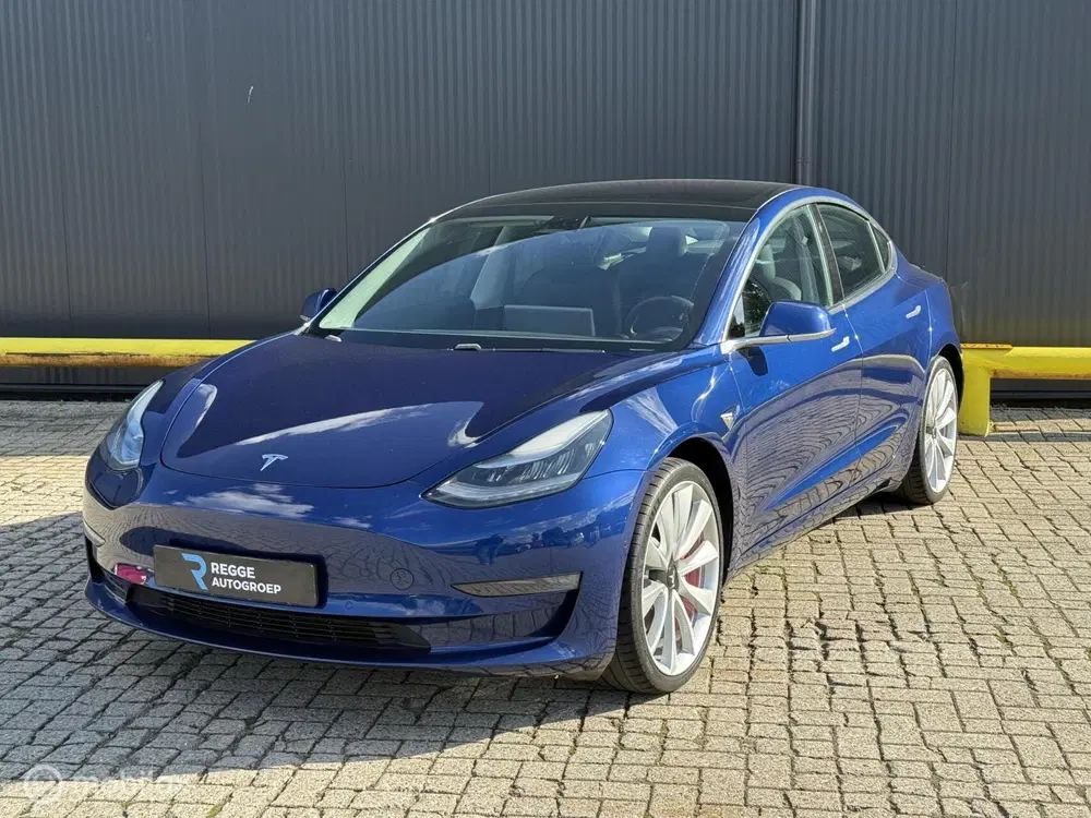 Tesla Model 3 Performance AWD 75 kWh ACCU NIEUW uit 2019