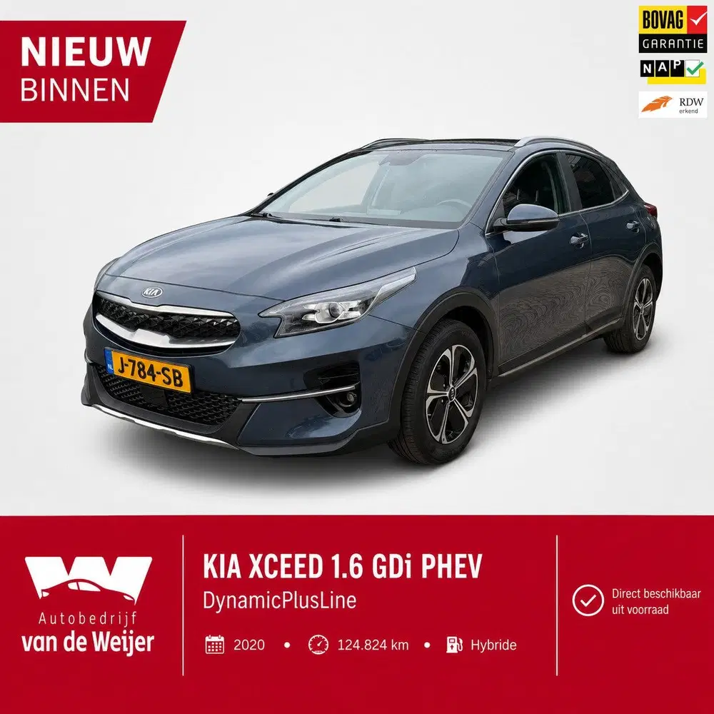 Kia XCeed 1.6 GDi PHEV DynamicPlusLine uit 2020