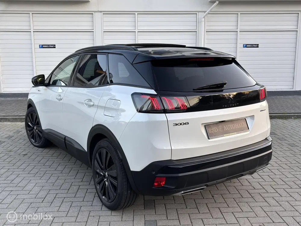 Peugeot 3008 1.6 HYbrid4 300 GT Panodak 19” leder Focal uit 2021, foto 6