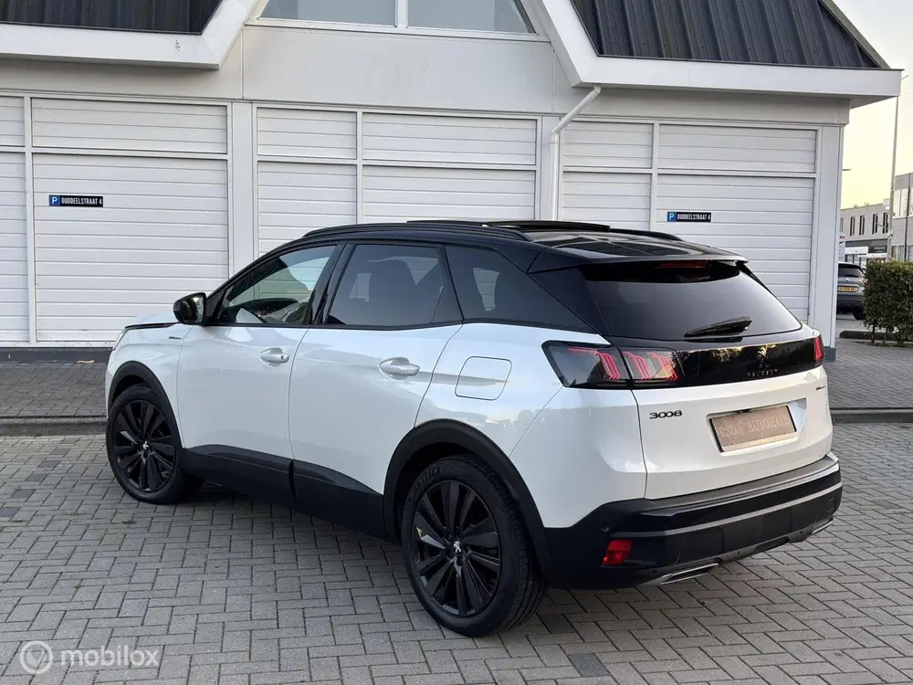 Peugeot 3008 1.6 HYbrid4 300 GT Panodak 19” leder Focal uit 2021, foto 7