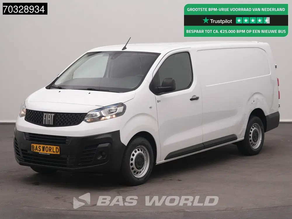 Fiat Scudo 102pk L3H1 Airco Cruise Parkeersensoren Eu uit 2023