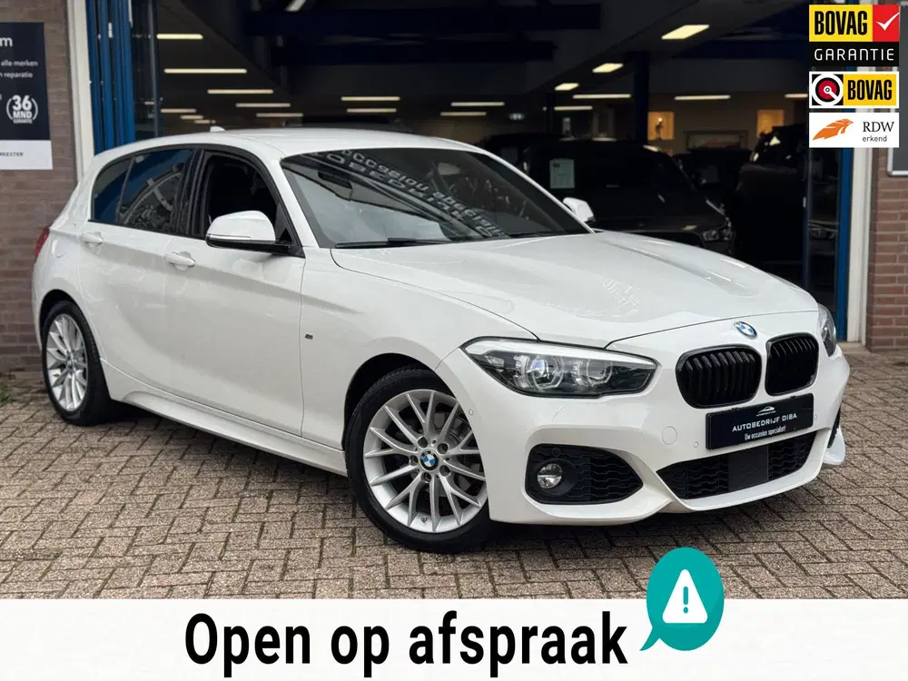 BMW 1-serie 118i M-Pakket 2019 WIT AUT NAVI CAMERA ACC uit 2019