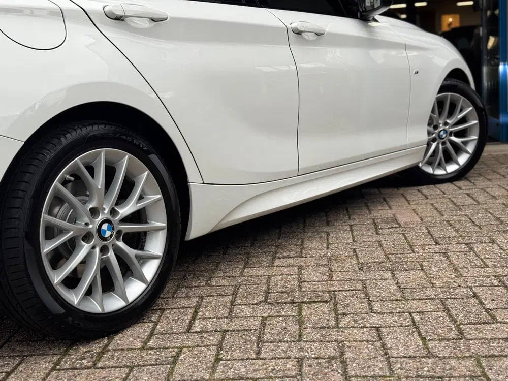 BMW 1-serie 118i M-Pakket 2019 WIT AUT NAVI CAMERA ACC uit 2019, foto 9