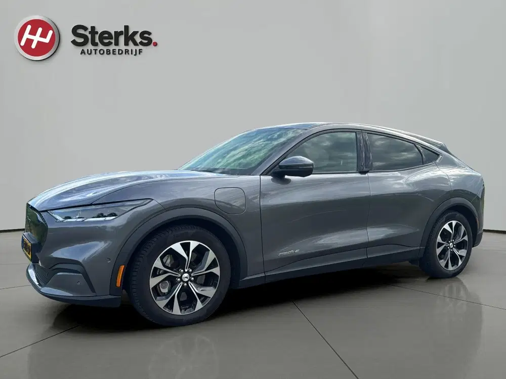 Ford Mustang Mach-E RWD 75 kWh TREKHAAK 19"LM VELGEN LEDEREN uit 2021, foto 2