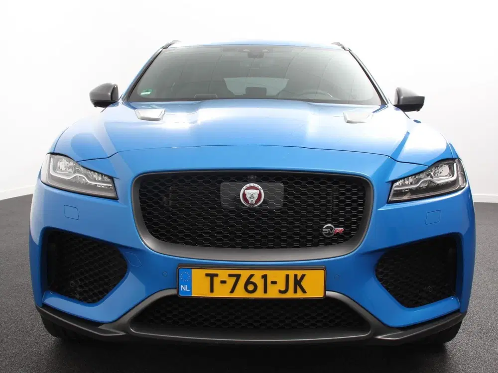 Jaguar F-Pace 5.0 V8 AWD SVR 551 pk Panorama dak Meridia uit 2019, foto 4