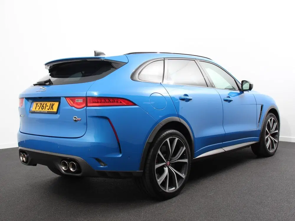 Jaguar F-Pace 5.0 V8 AWD SVR 551 pk Panorama dak Meridia uit 2019, foto 6