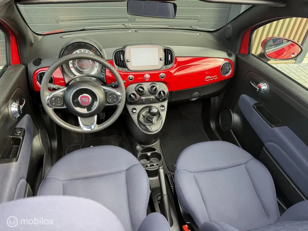 Fiat 500C 1.0 Hybrid Red uit 2023, foto 12