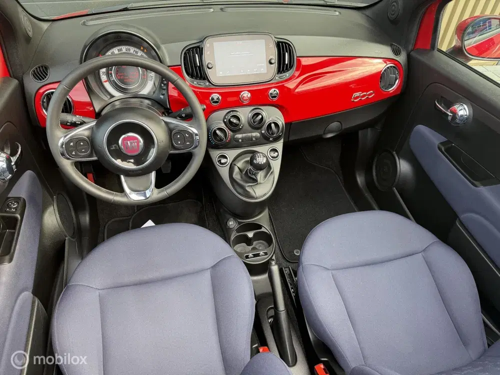 Fiat 500C 1.0 Hybrid Red uit 2023, foto 13