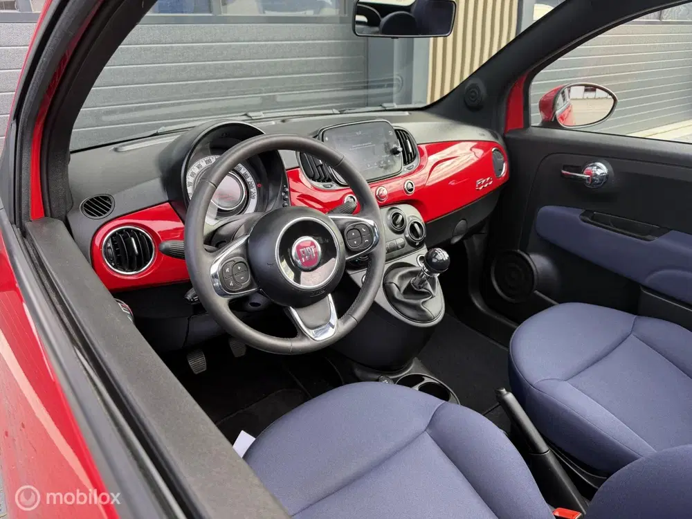 Fiat 500C 1.0 Hybrid Red uit 2023, foto 14