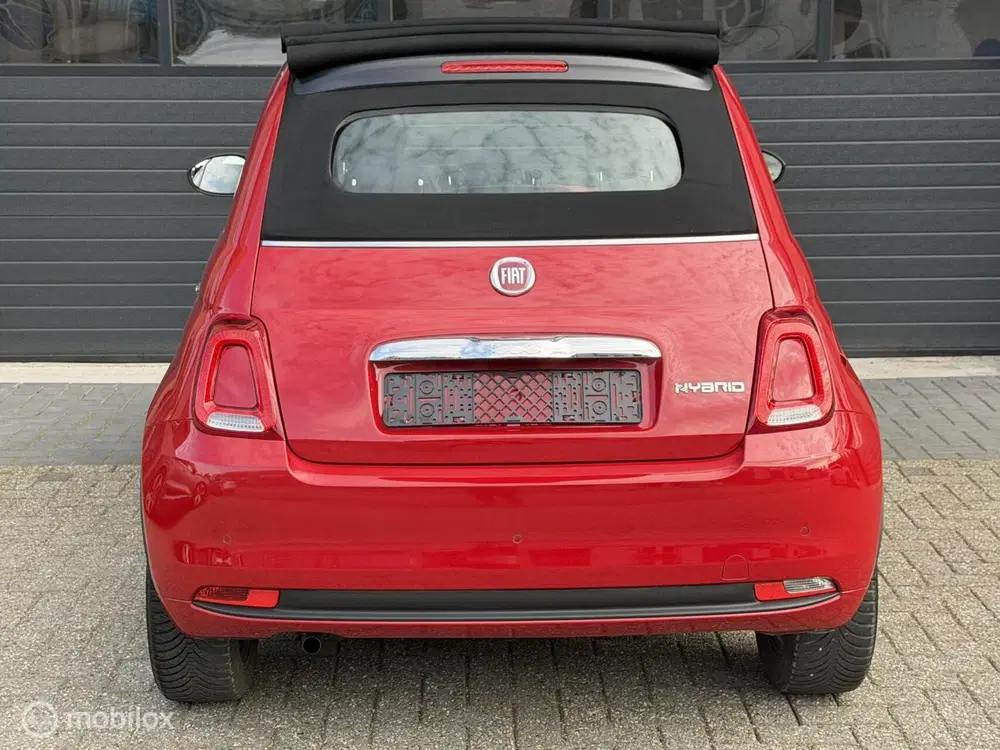 Fiat 500C 1.0 Hybrid Red uit 2023, foto 7
