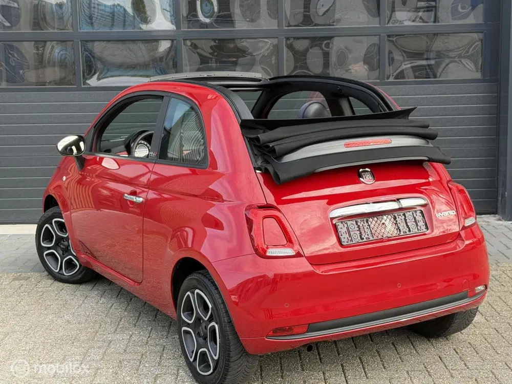 Fiat 500C 1.0 Hybrid Red uit 2023, foto 9