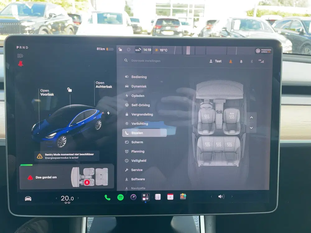 Tesla Model 3 Long Range AWD 75 kWh SOH 87% uit 2019, foto 5