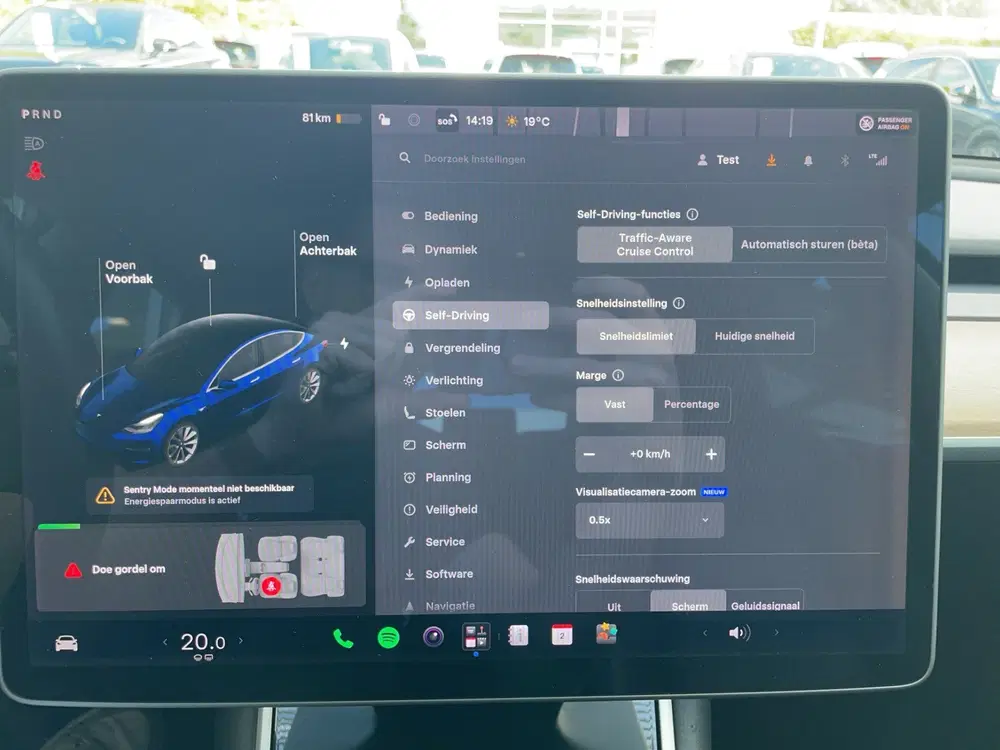 Tesla Model 3 Long Range AWD 75 kWh SOH 87% uit 2019, foto 6