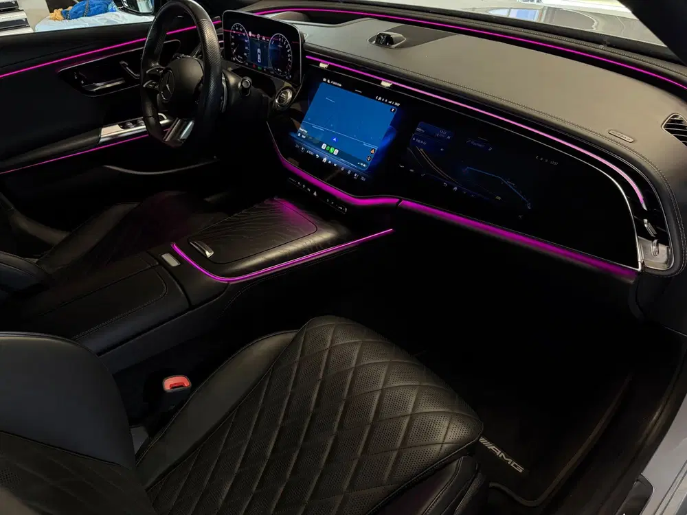 Mercedes-Benz E-Klasse 300e AMG Line Burmester Pano 360 FULL uit 2023, foto 9