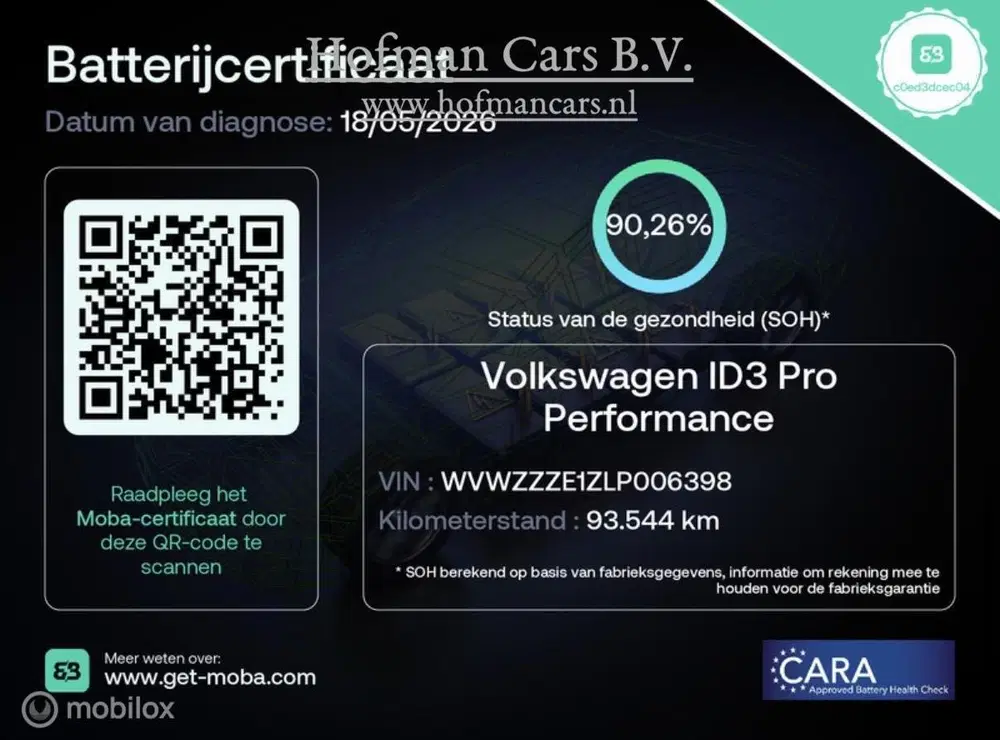 Volkswagen ID.3 First Plus 58 kWh uit 2020, foto 2