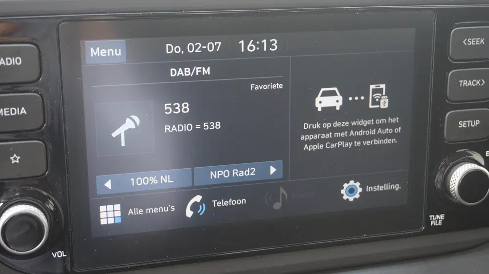 Hyundai i20 1.2 MPI Comfort Apple Carplay uit 2023, foto 14