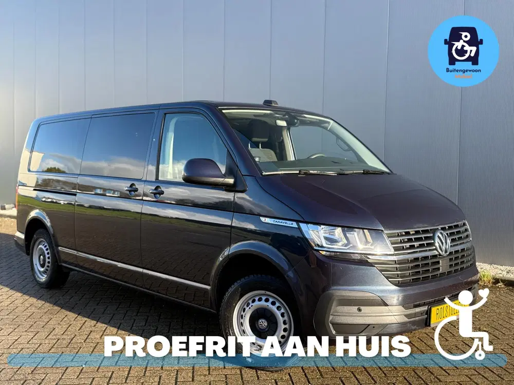 Volkswagen Transporter Caravelle 6.1 Rolstoel VOOR uit 2020