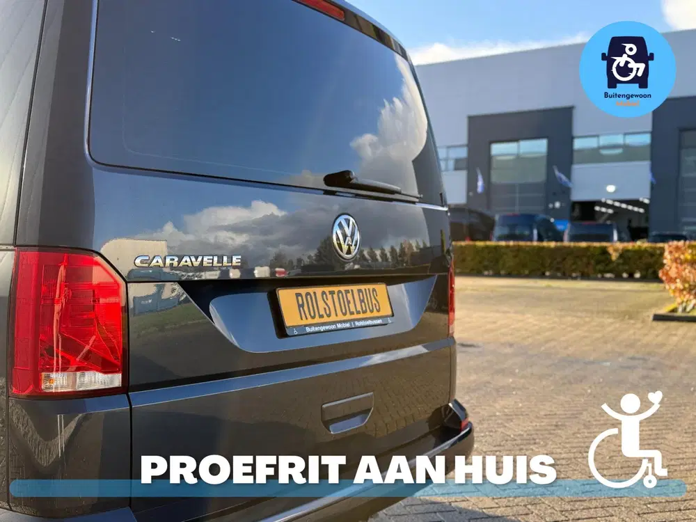 Volkswagen Transporter Caravelle 6.1 Rolstoel VOOR uit 2020, foto 14