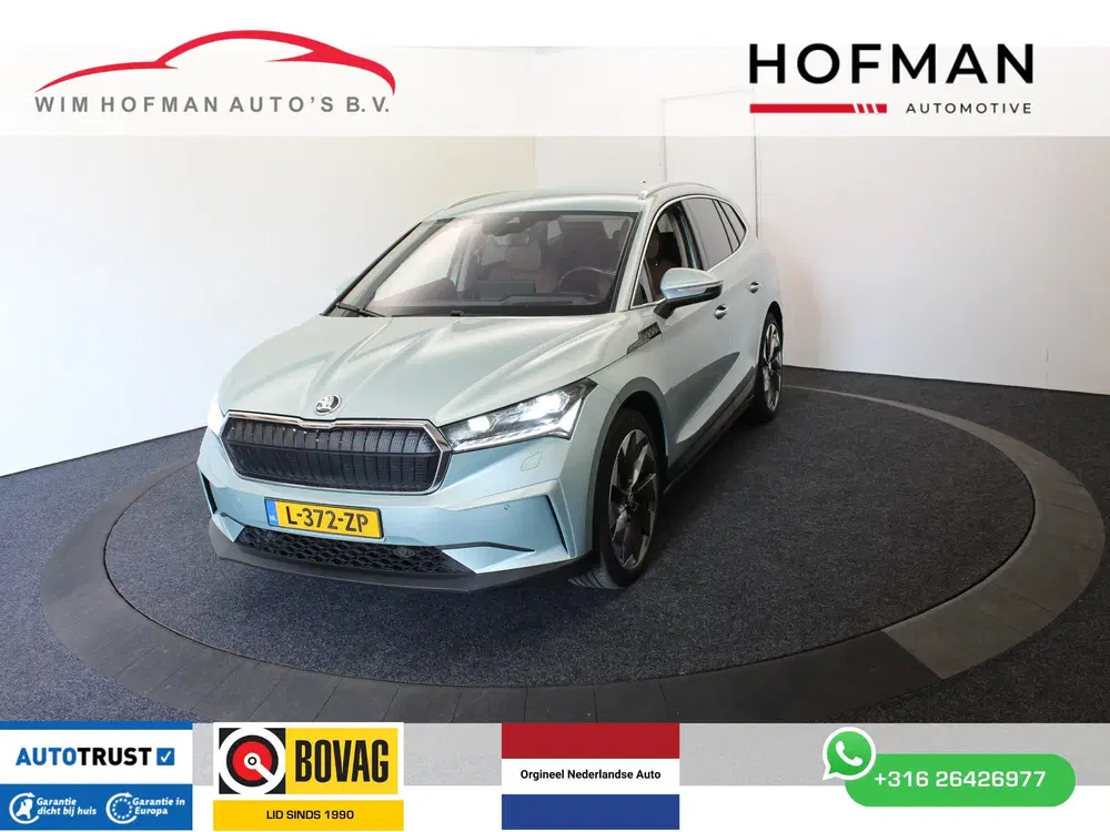 Skoda Enyaq 80 Sport Comfort Plus 360°Cam Vol Leder El uit 2021
