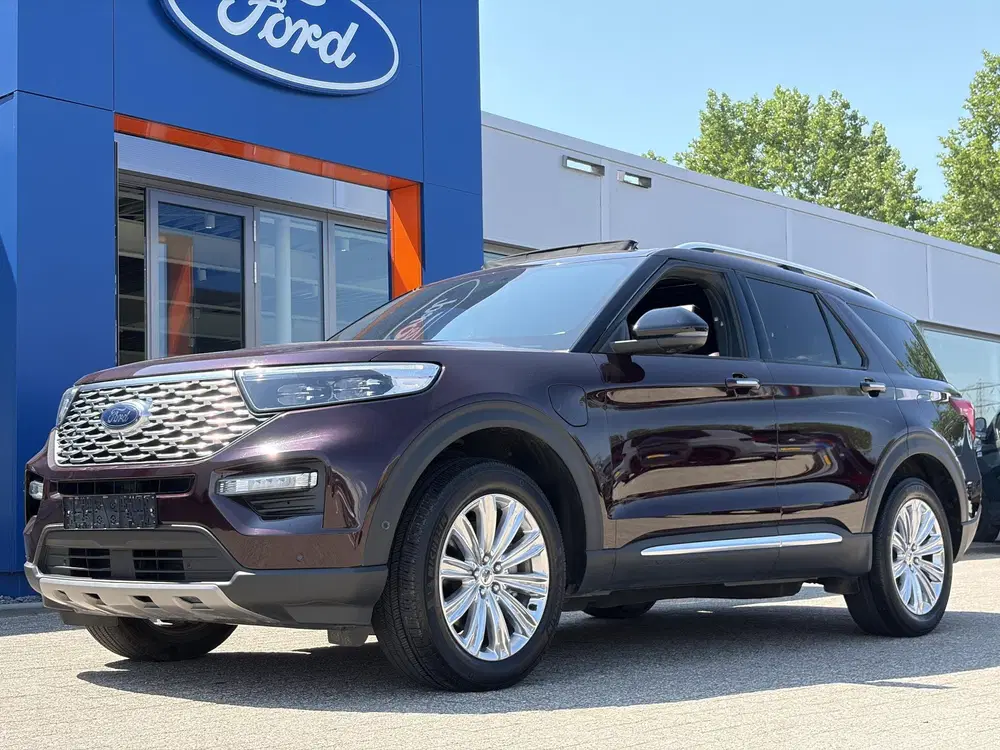 Ford Explorer 3.0 V6 EcoBoost PHEV Platinum uit 2023, foto 3
