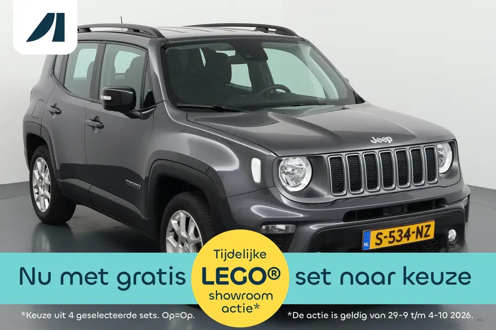 Jeep Renegade 1.5T e-Hybrid Limited Compact avontuur met uit 2023