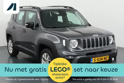 Jeep Renegade 1.5T e-Hybrid Limited Compact avontuur met uit 2023
