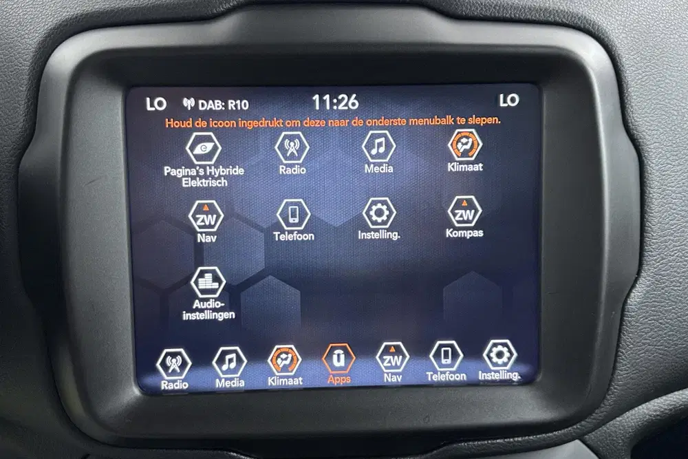 Jeep Renegade 1.5T e-Hybrid Limited Compact avontuur met uit 2023, foto 5