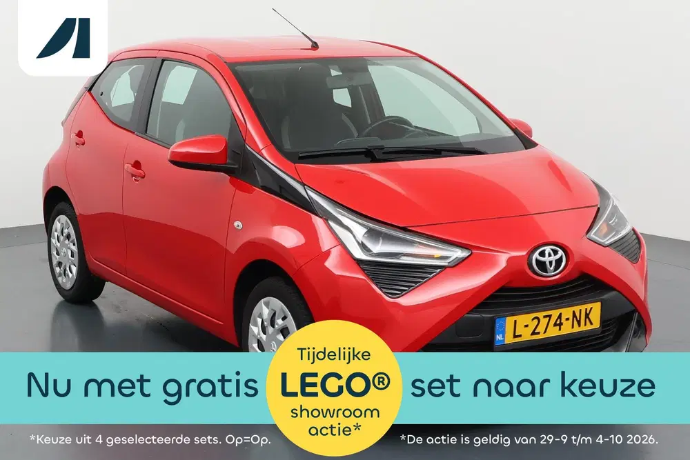 Toyota Aygo 1.0 VVT-i x-play Kleurrijke stadsauto met uit 2021