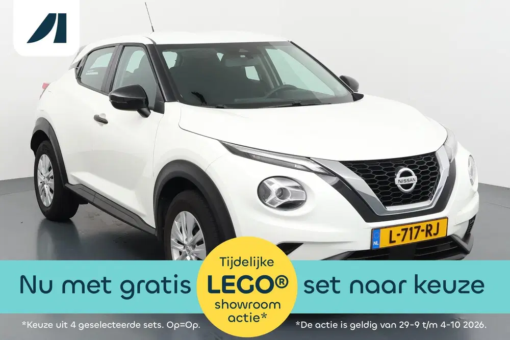 Nissan Juke 1.0 DIG-T Visia Compact en wendbaar voor d uit 2021