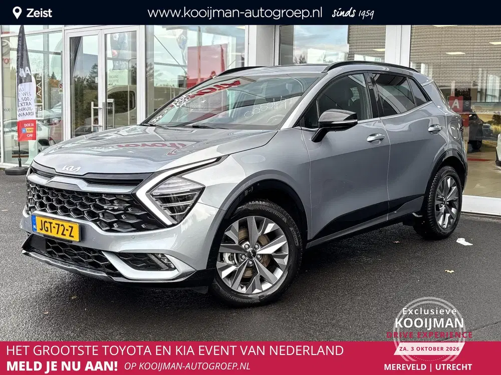 Kia Sportage 1.6 T-GDi Hybrid GT-Line Navigatie uit 2022
