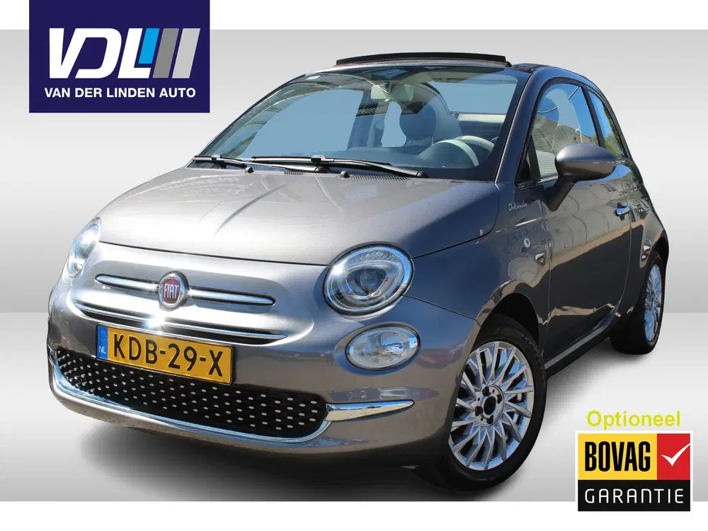 Fiat 500 1.0 Hybrid Dolcevita CABRIO l Lederen Bekl uit 2021