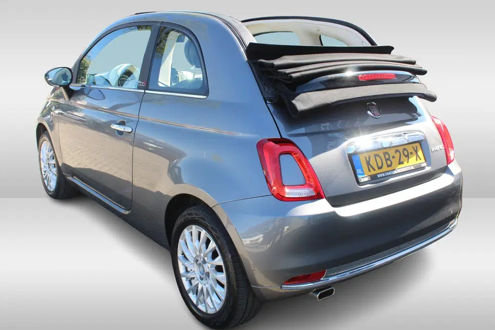 Fiat 500 1.0 Hybrid Dolcevita CABRIO l Lederen Bekl uit 2021, foto 4