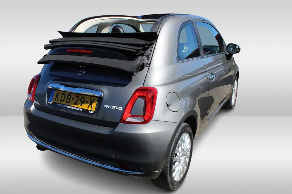 Fiat 500 1.0 Hybrid Dolcevita CABRIO l Lederen Bekl uit 2021, foto 6