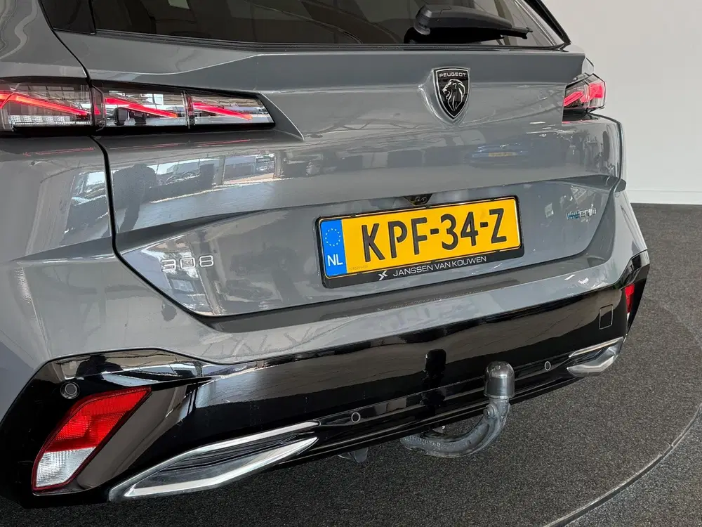 Peugeot 308 1.6 Plug-in Hybrid 180 GT Pano Trekhaak St uit 2024, foto 10