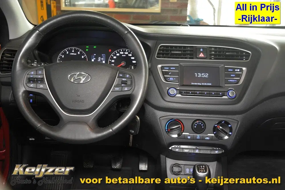 Hyundai i20 1.2 Active Nieuwstaat 4 cilinder uit 2019, foto 3