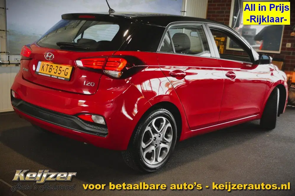 Hyundai i20 1.2 Active Nieuwstaat 4 cilinder uit 2019, foto 5