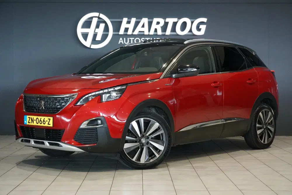 Peugeot 3008 1.6 PureTech GT Line 181PK AUT. + PANORAMA uit 2019