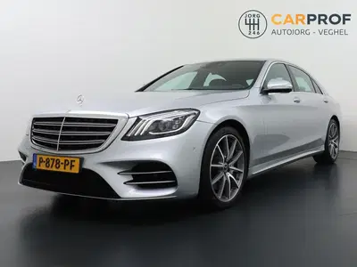 Mercedes-Benz S-Klasse 350 d 4Matic AMG Lang Sfeerverlichtin uit 2019