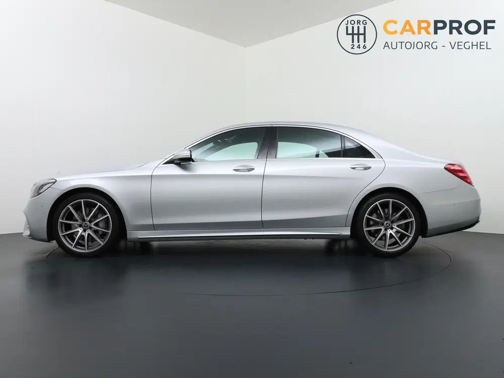 Mercedes-Benz S-Klasse 350 d 4Matic AMG Lang Sfeerverlichtin uit 2019, foto 3
